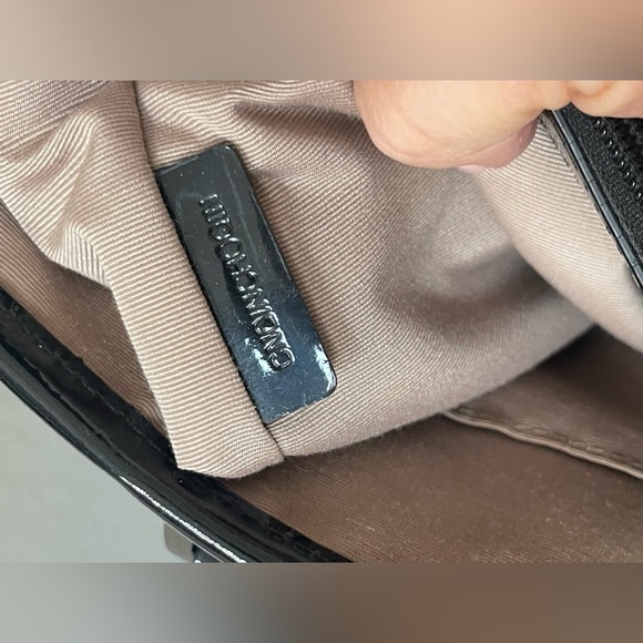 AUTHENTIC Burberry Shopper Tote Patent Trim Nova Check 100% Authentic - Picture 4 of 16